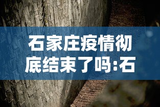 石家庄疫情彻底结束了吗:石家庄现在还是疫情风险区吗