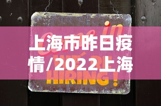 上海市昨日疫情/2022上海疫情新闻连线