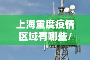 上海重度疫情区域有哪些/上海 疫情 居住地