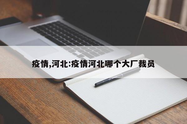 疫情,河北:疫情河北哪个大厂裁员